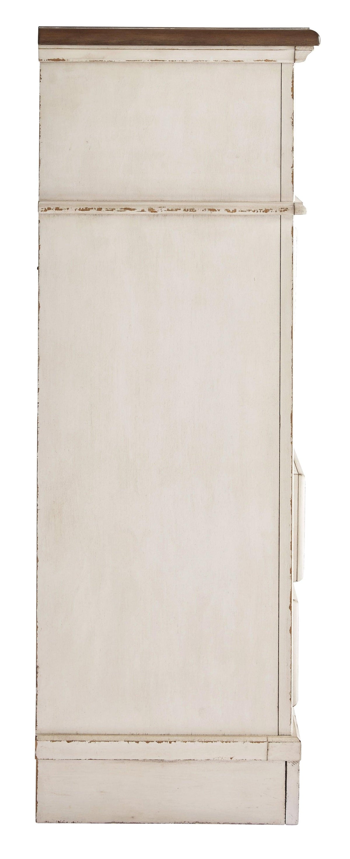Realyn Chest of Drawers side view
