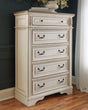 Realyn Two-tone Chest Of Drawers - Ella Furniture