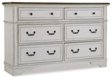 Blendon Dresser angled view showing side and top