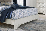 Closeup of Blendon bed finish texture