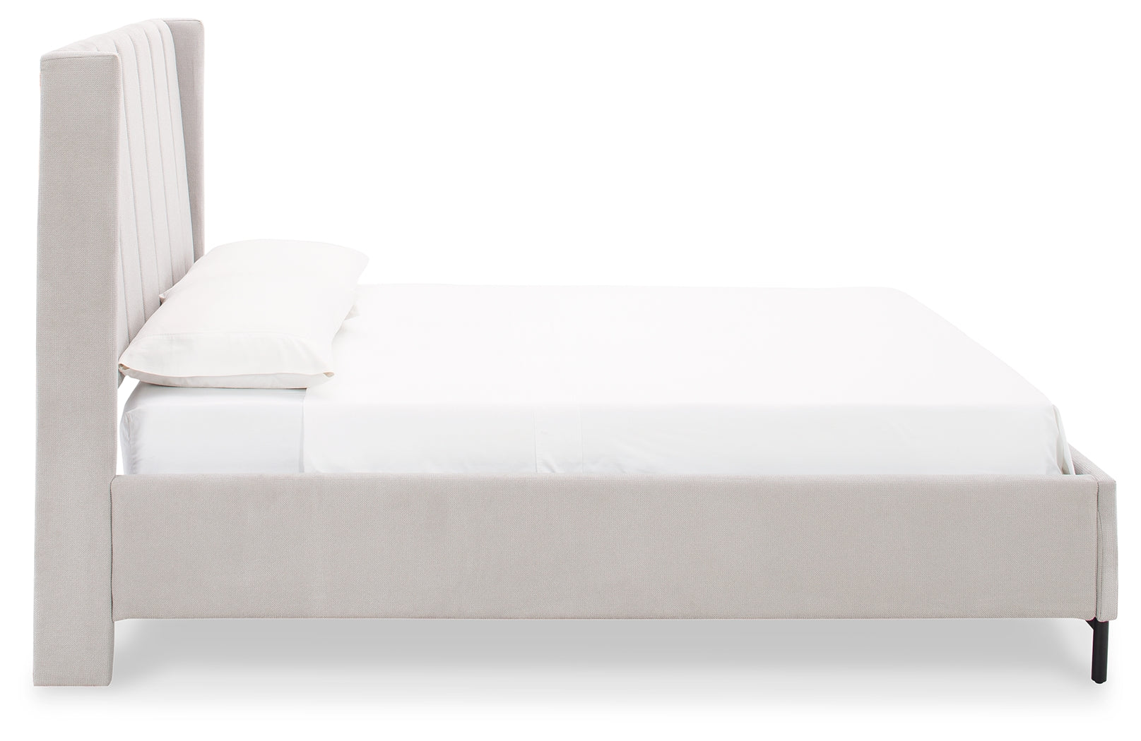 Freslowe White Queen Upholstered Bed