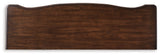 Top view of Lavinton dresser showing finish