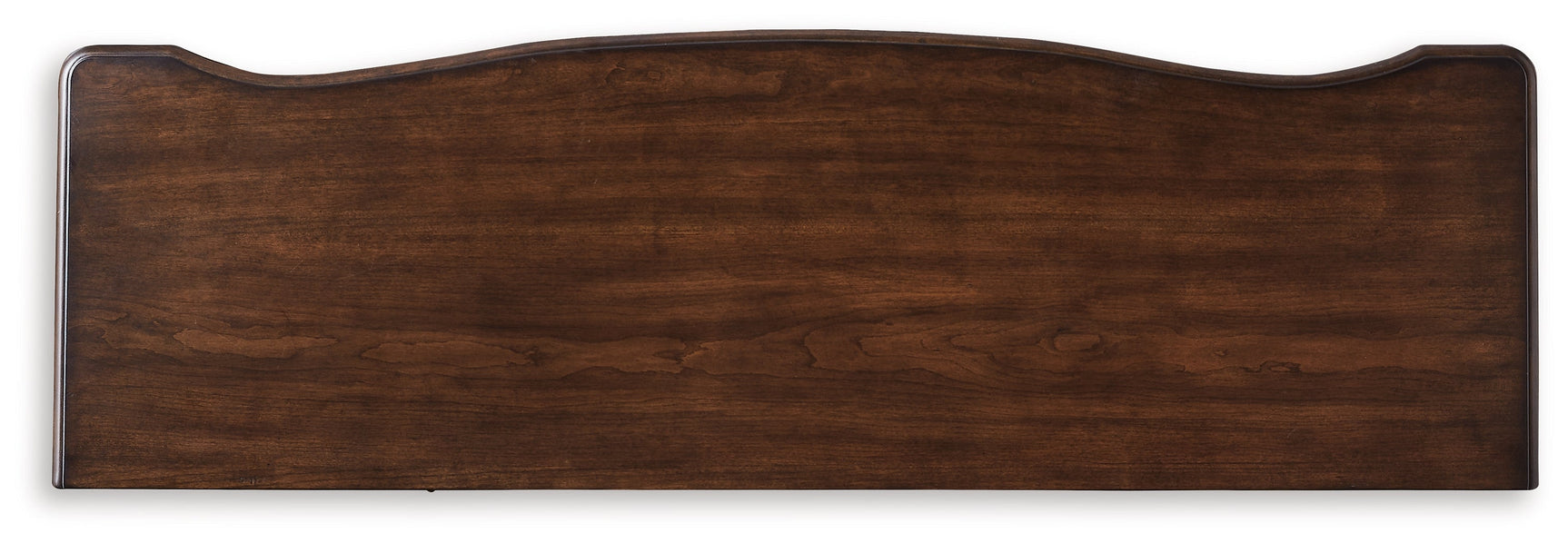Top view of Lavinton dresser showing finish