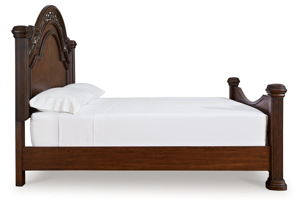 Side profile of Lavinton poster bed