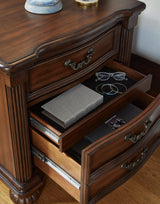 Lavinton Nightstand close-up of drawer interior
