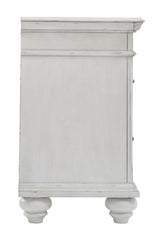 Kanwyn Whitewash Nightstand side detail