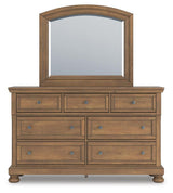 Feddinger Medium Brown Storage Sleigh Bedroom Set view 13