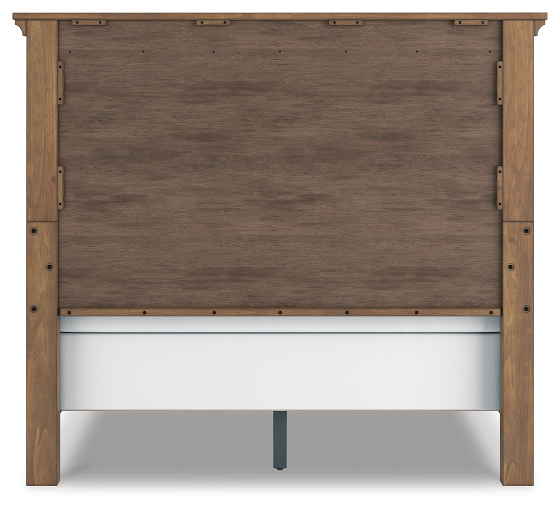 Feddinger Queen Bed back view