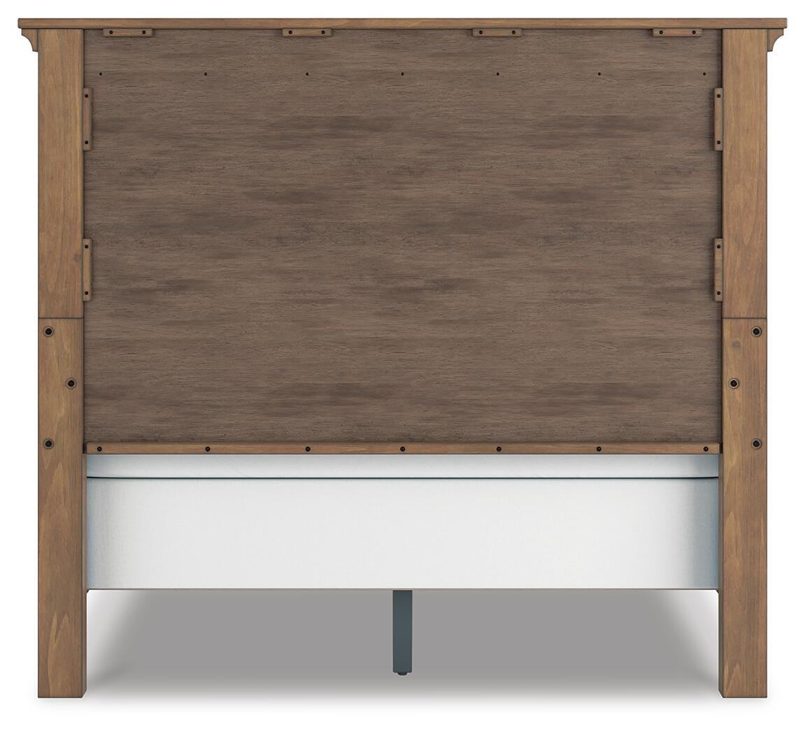 Feddinger Medium Brown Panel Bedroom Set view 6