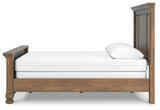 Feddinger Queen Bed side alternate angle