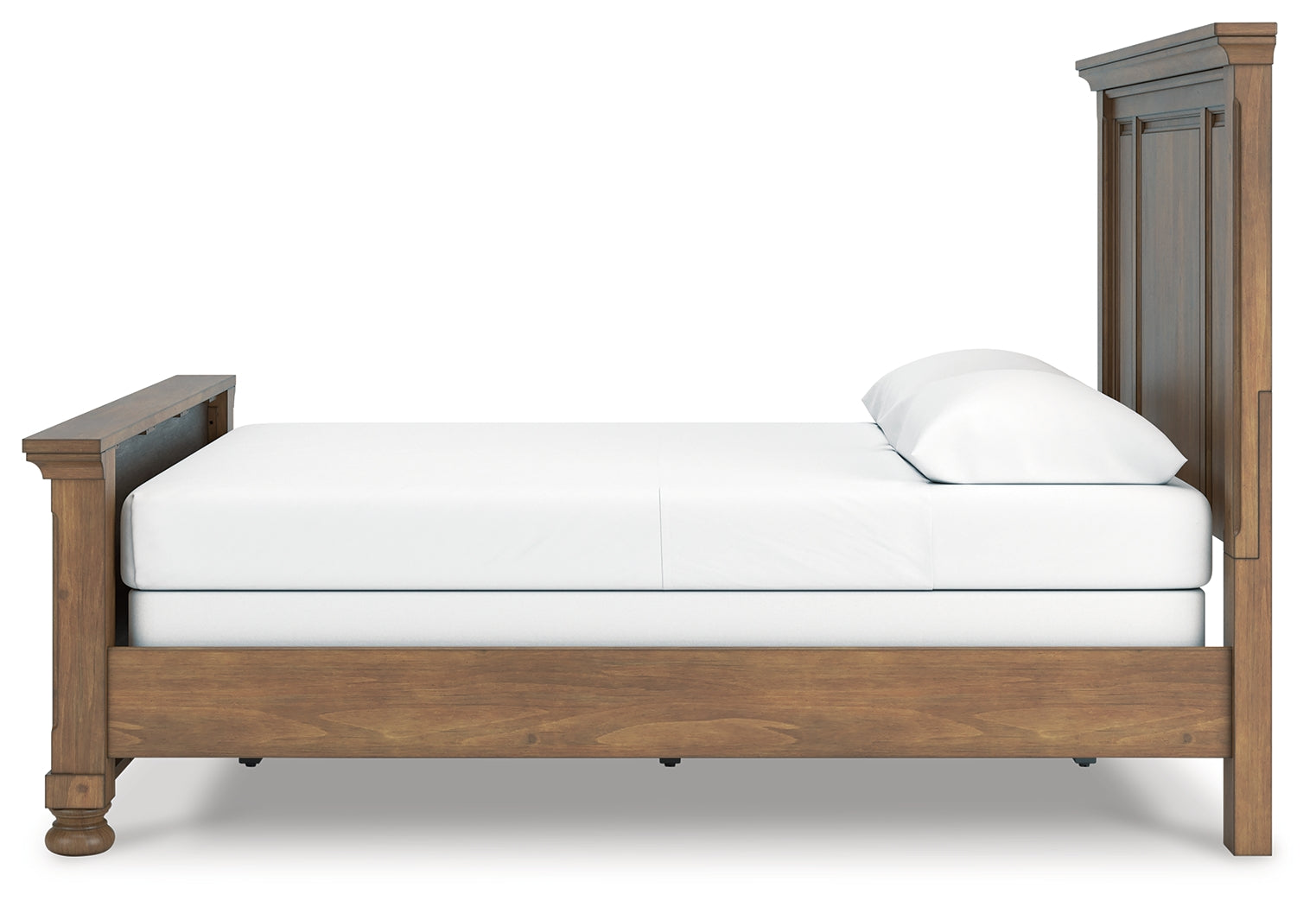 Feddinger Queen Bed side alternate angle