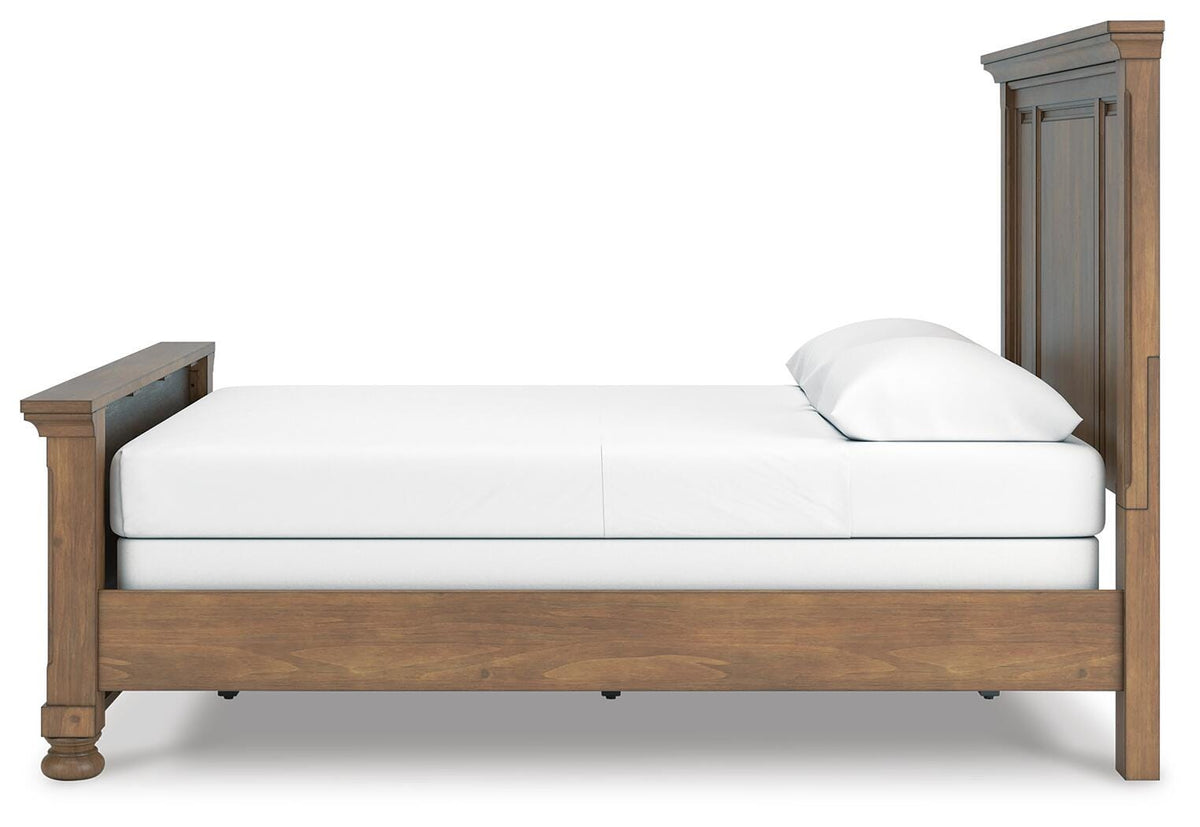 Feddinger Medium Brown Panel Bedroom Set view 7