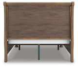 Feddinger Medium Brown Storage Sleigh Bedroom Set view 6