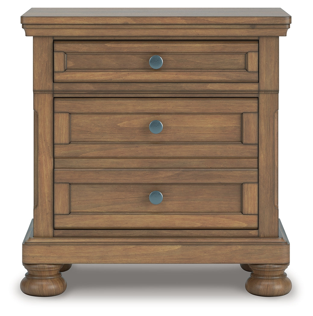 Feddinger Nightstand head-on front view