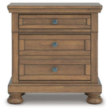 Feddinger Medium Brown Storage Sleigh Bedroom Set view 22