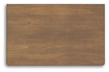 Feddinger Nightstand top view showing drawers
