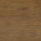 Close-up of Feddinger Chest of Drawers chestnut brown finish