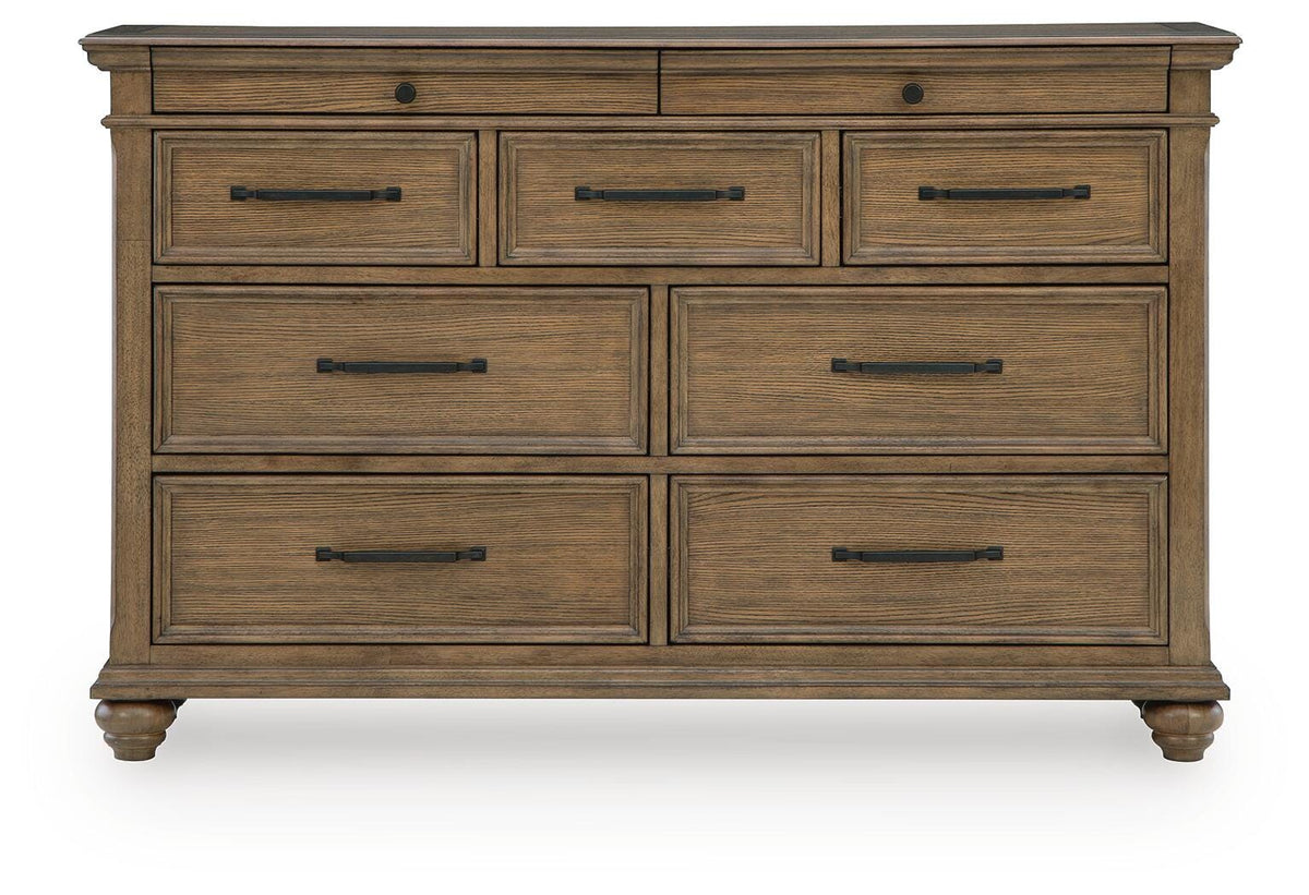 Karallin Medium Brown Dresser view 4