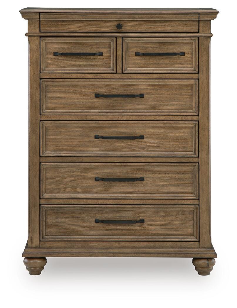 Karallin Medium Brown Chest of Drawers view 4