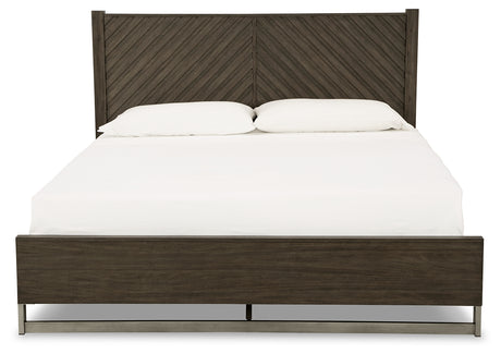 Close-up of dual USB charging ports on headboard