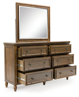 Sturlayne Brown Dresser and Mirror