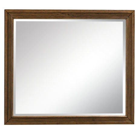 Sturlayne brown bedroom mirror front view