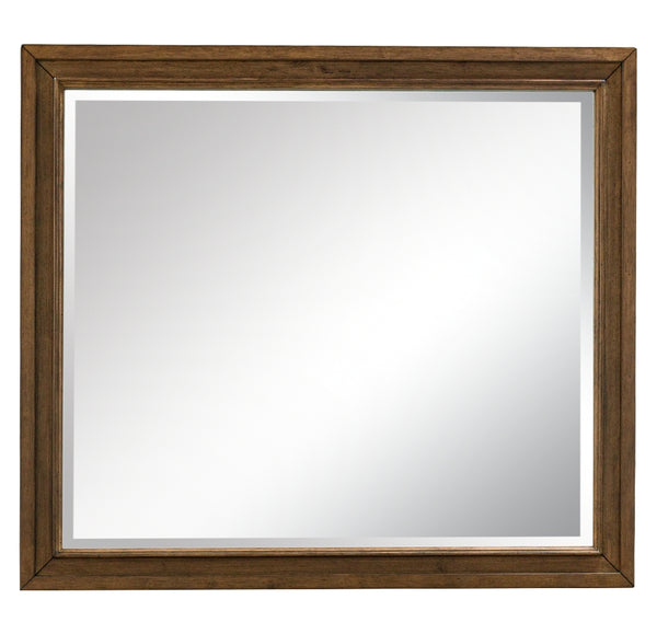 Sturlayne brown bedroom mirror front view