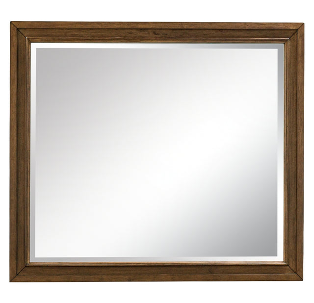 Sturlayne brown bedroom mirror front view