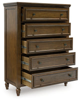 Sturlayne Chest of Drawers with top drawer open