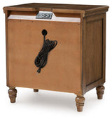 Sturlayne Brown Upholstered Panel Bedroom Set view 13