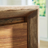 Beveled frame detail Dressonni dresser