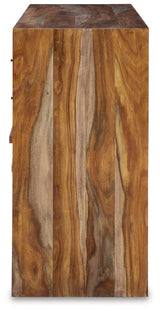 Dressonni Brown Dresser side view
