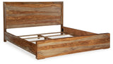 Dressonni King Panel Bed headboard close-up