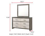 Rhett Night Stand close-up of drawer handle