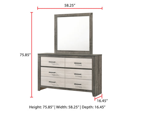 Rhett Dresser Top in matching finish