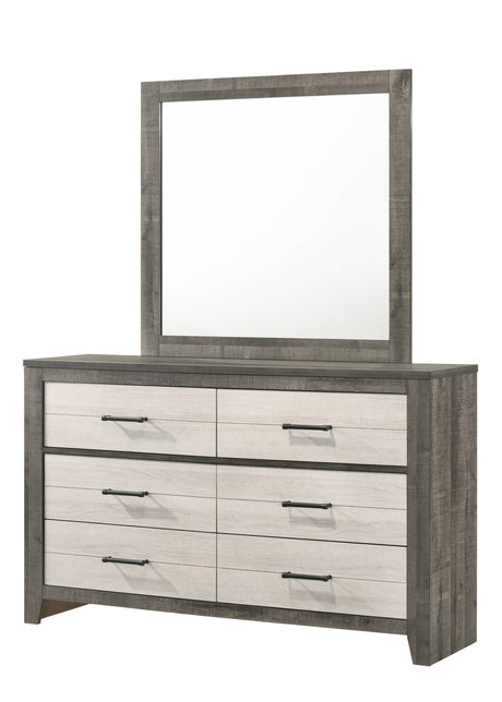 Rhett Dresser in Brown Cream finish