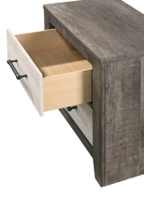 Rhett Dresser drawer open showing storage space
