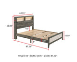 Rhett Queen Platform Bed overview shot