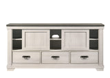 Close-up of drawer with velvet lining and pewter bail handle