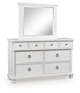 Rowlenstown dresser closed drawers front angle