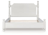 Rowlenstown King Poster Bed headboard front view