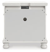 Rowlenstown Nightstand back view