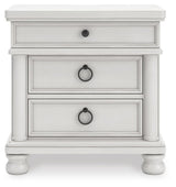 Rowlenstown Antique White Poster Bedroom Set view 18