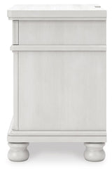 Rowlenstown Antique White Poster Bedroom Set view 22