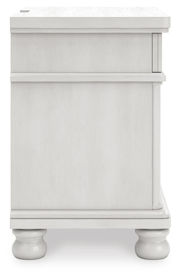 Rowlenstown Antique White Poster Bedroom Set view 20