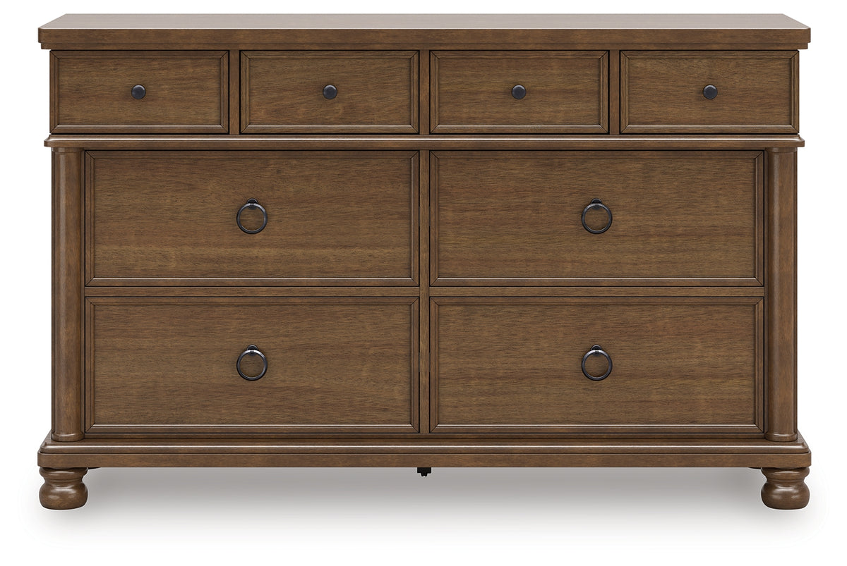 Rowlenstown dresser front view showing classic casual traditional design
