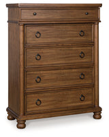 Rowlenstown chest of drawers, closed drawers front view