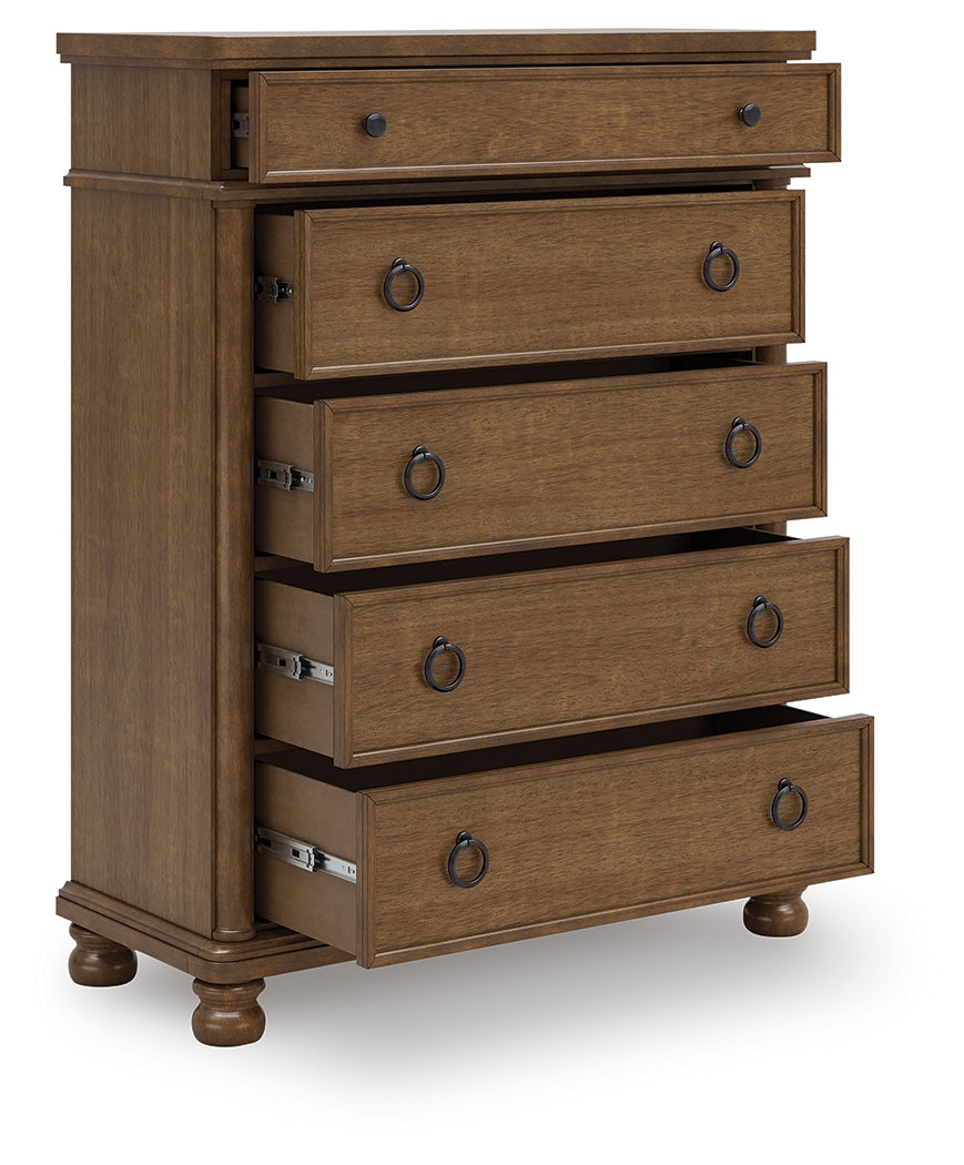Rowlenstown Brown Chest of Drawers