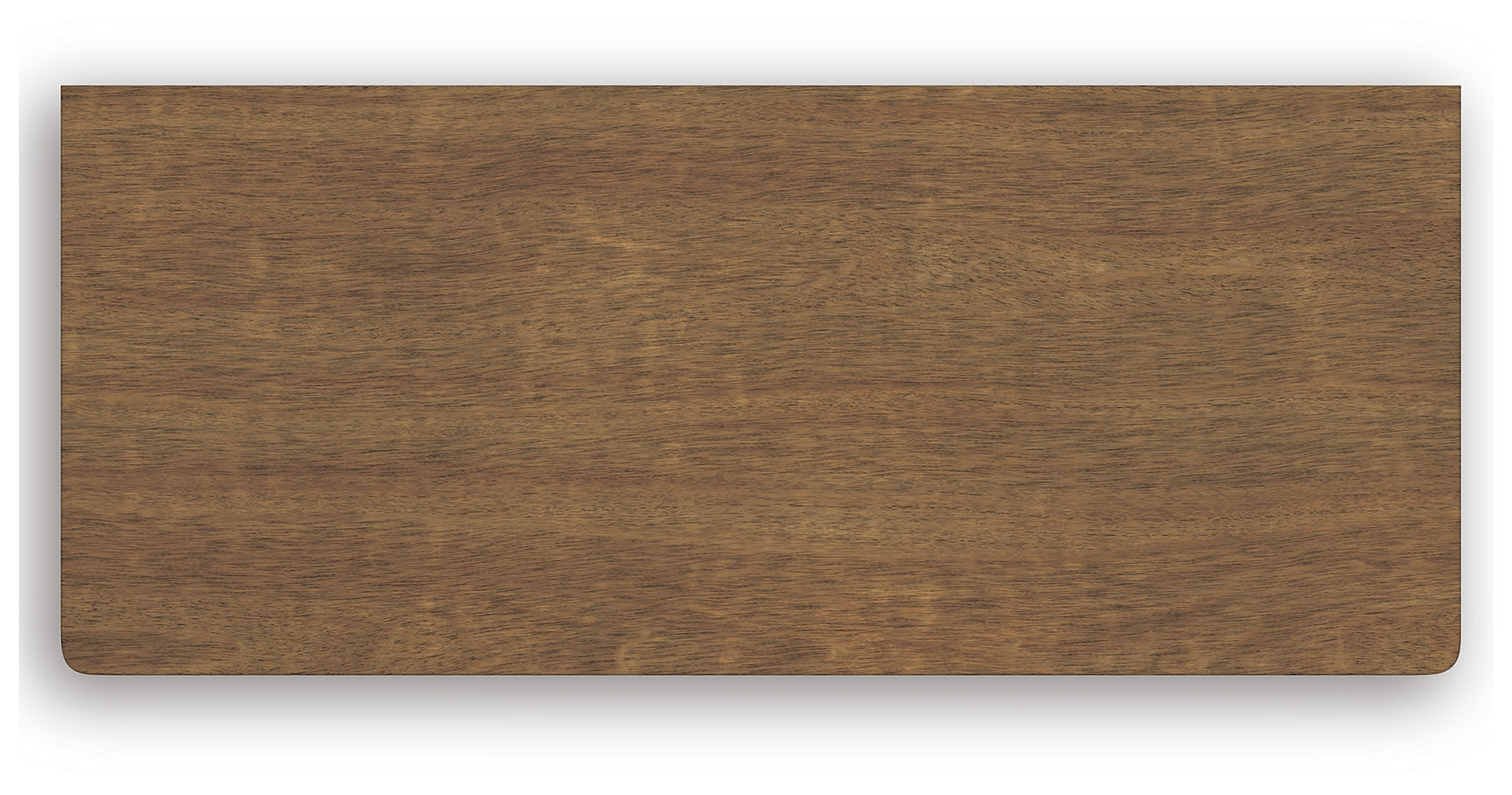 Rowlenstown chest of drawers, top view showing wood grain