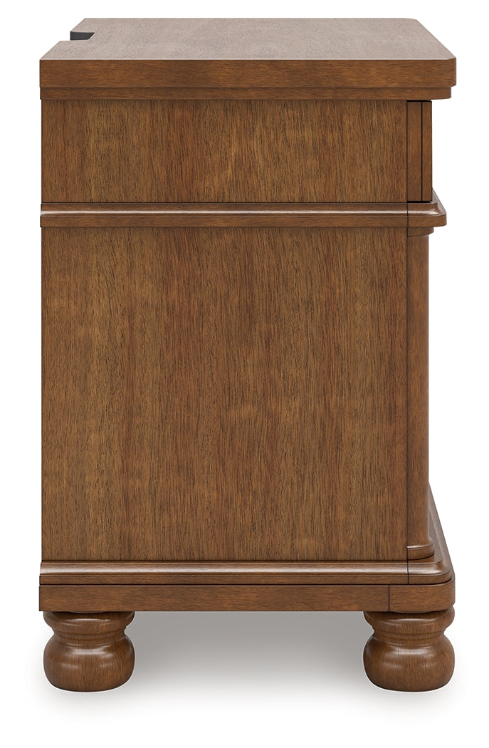 Rowlenstown nightstand back view